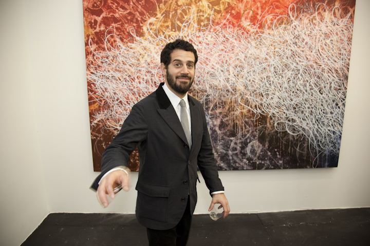 Jose Parla at OHWOW Gallery, photographed by Cara Bloch